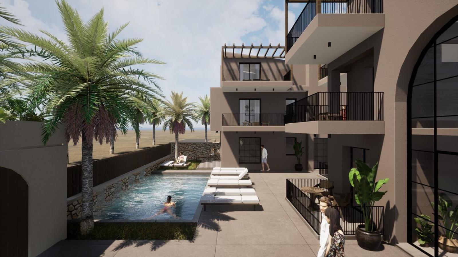 Palm Suites Nea Vrasna Luaran gambar