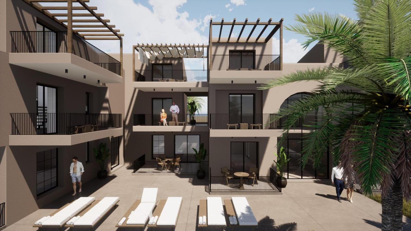 Palm Suites Nea Vrasna Luaran gambar